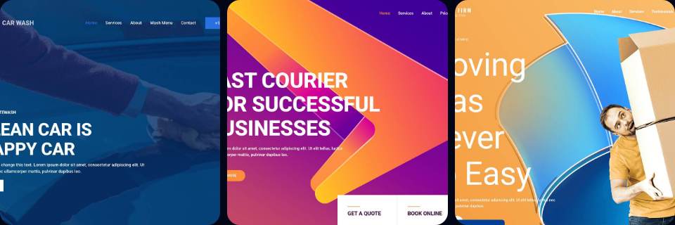 Automotive desktop collage