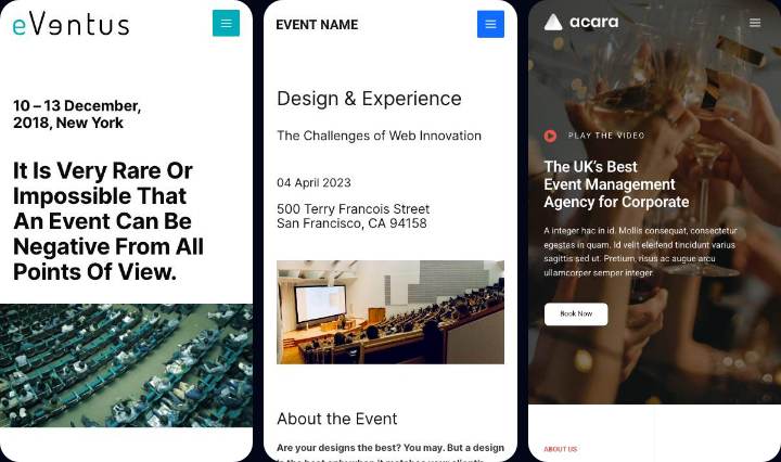 Event mobile collage