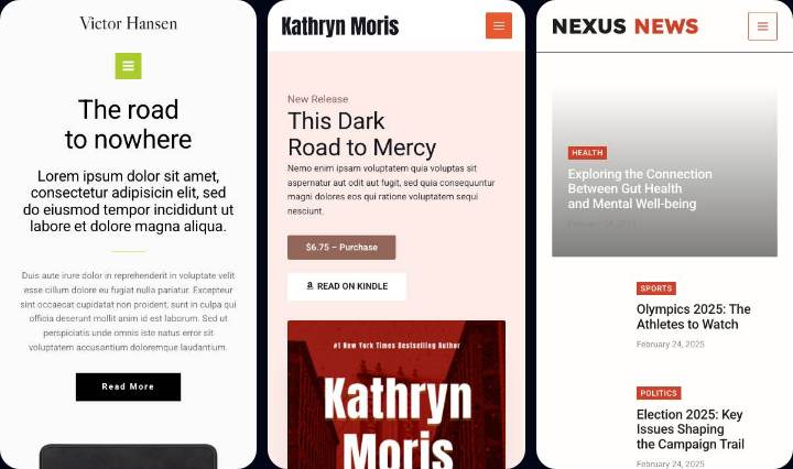 Magazine mobile collage