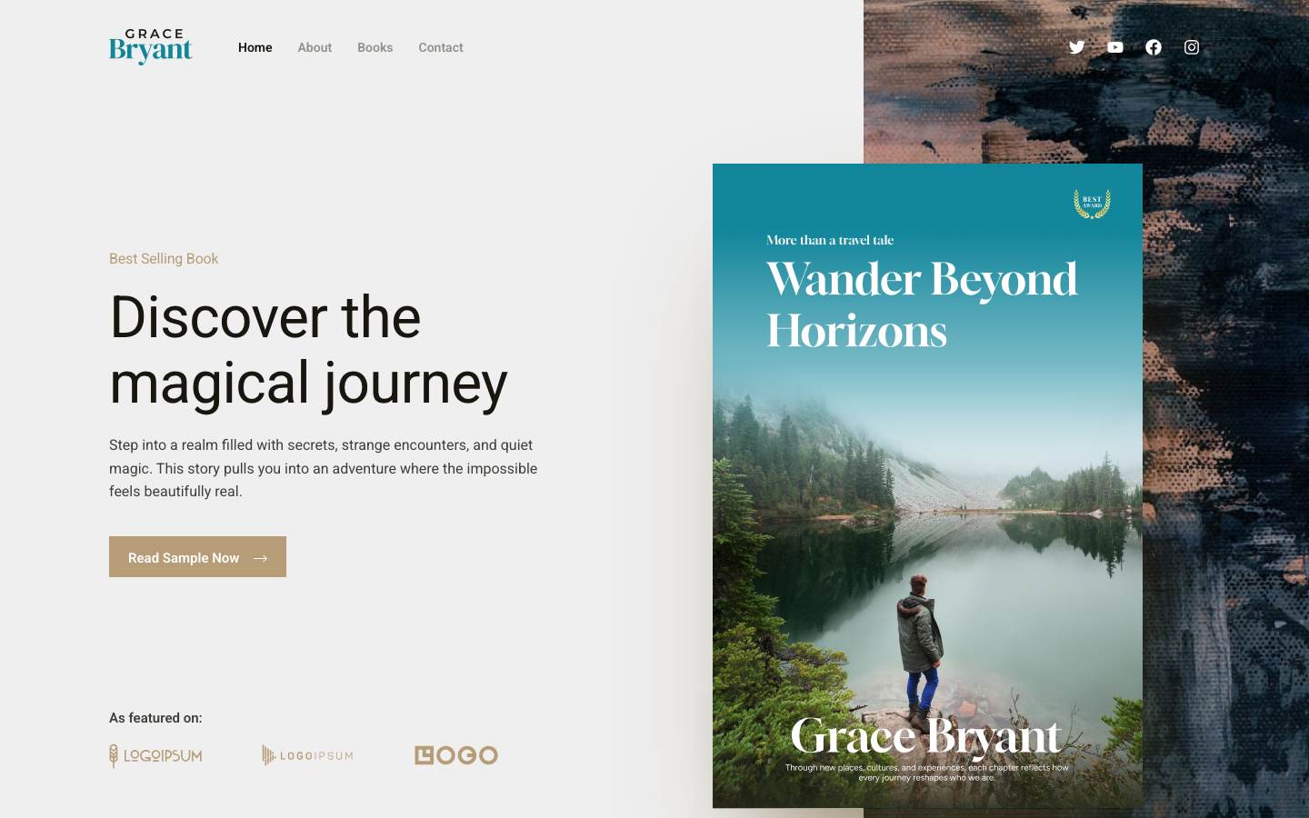 Bestselling Author desktop preview