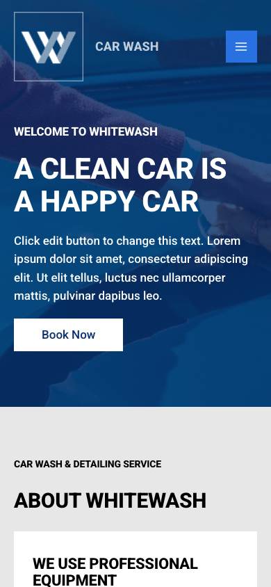 Car Wash mobile preview