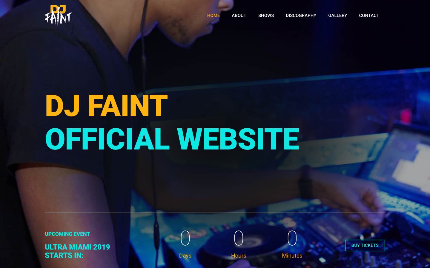 Disc Jockey desktop preview