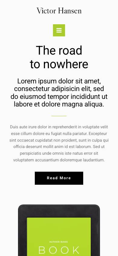 e-Book Author mobile preview