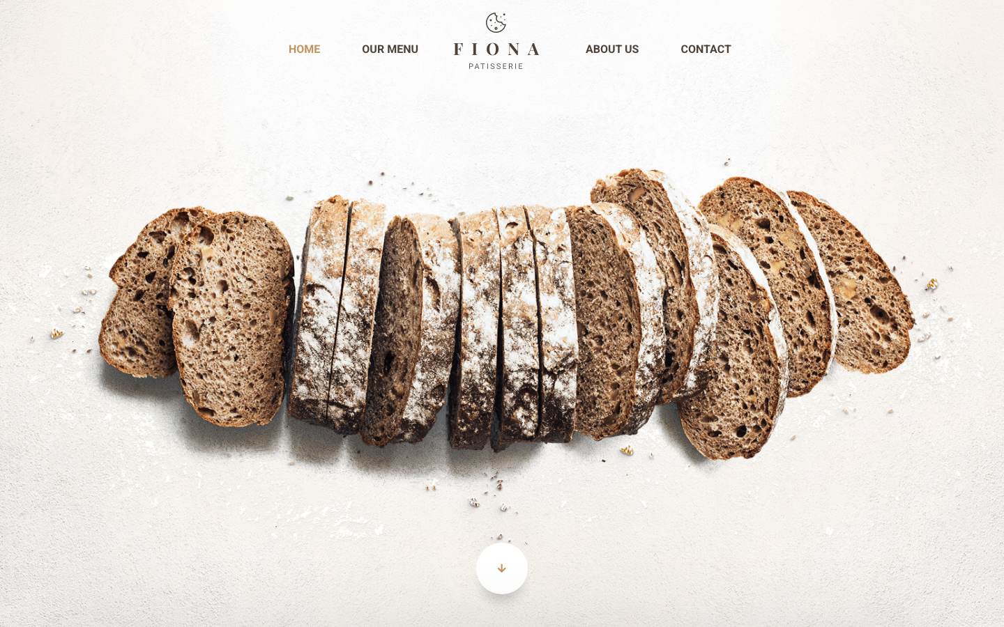Fiona Patisserie desktop preview