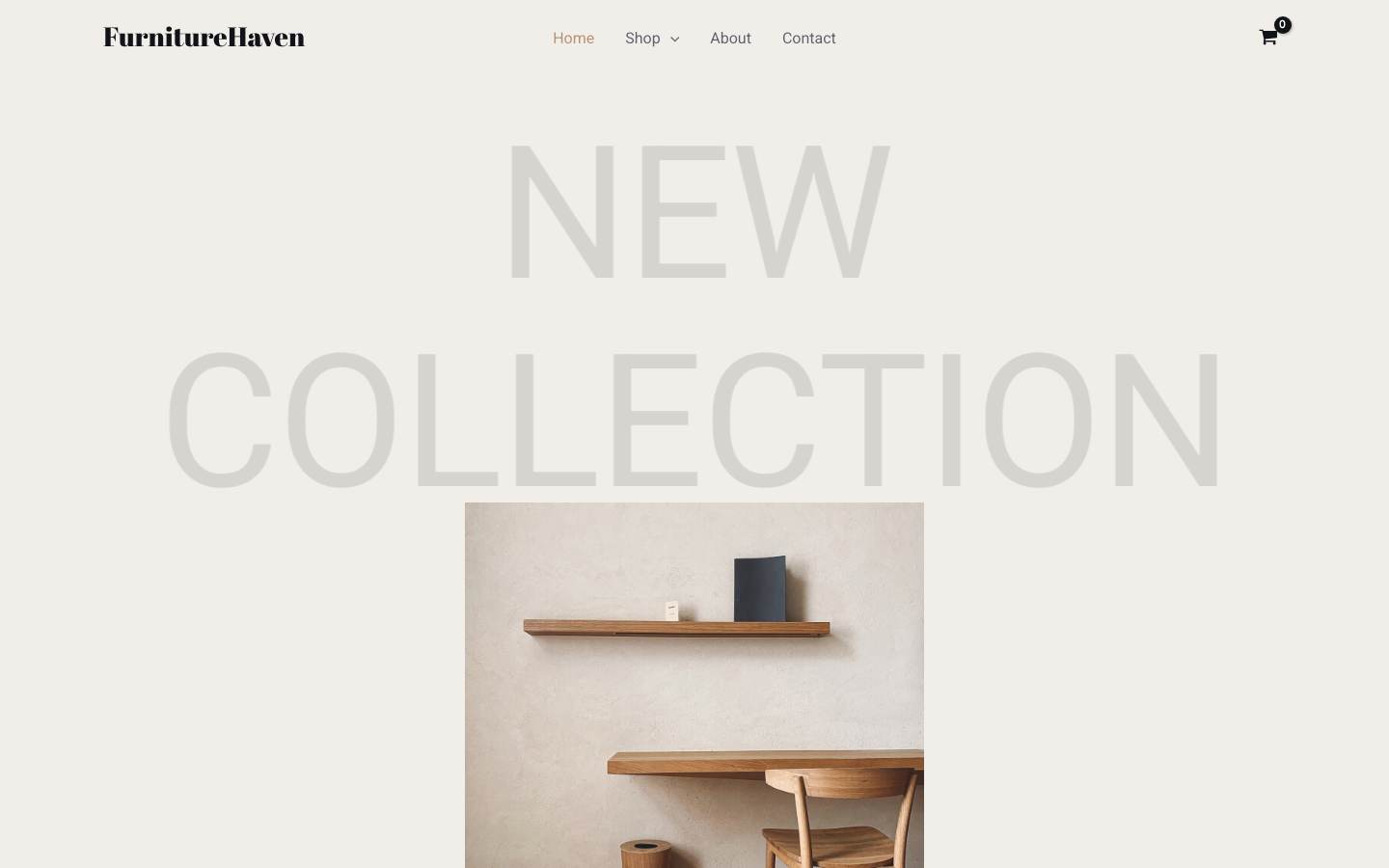 Furniture Haven desktop preview