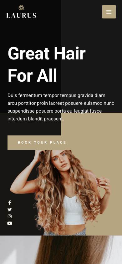 Hairdressers and Hair Salons mobile preview