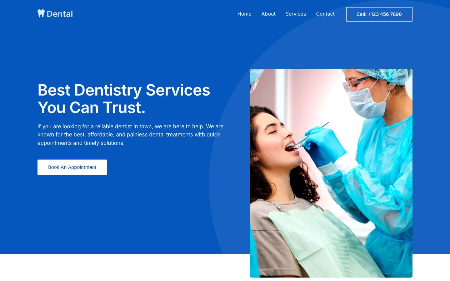 Health & Wellness desktop preview