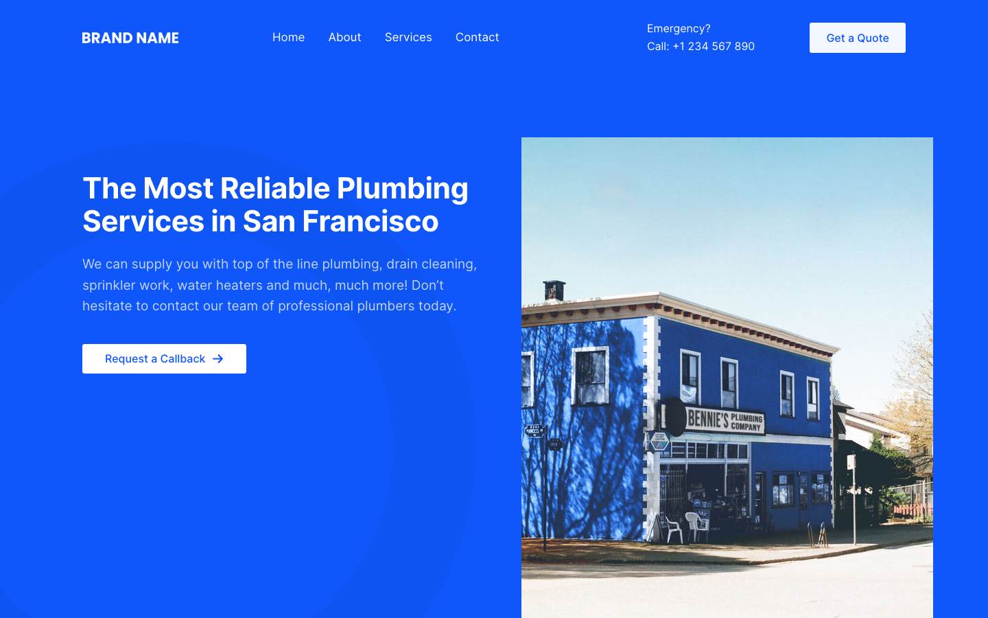 Local Business desktop preview