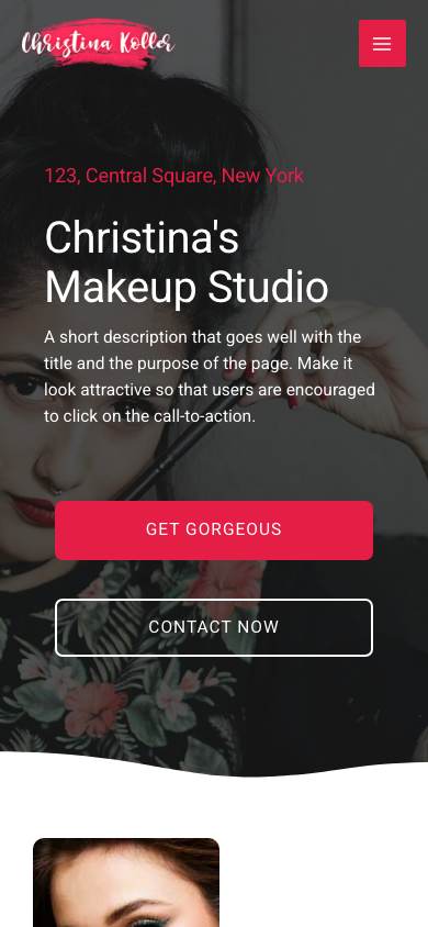 Makeup Artist mobile preview