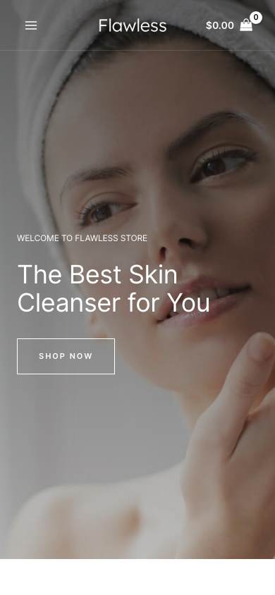 Skin Cleanser Store mobile preview