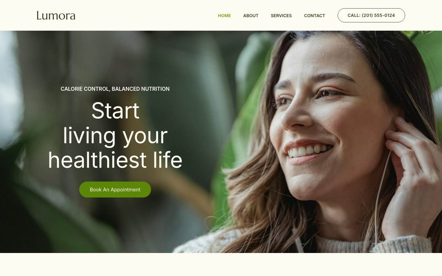 Wellness Coach desktop preview