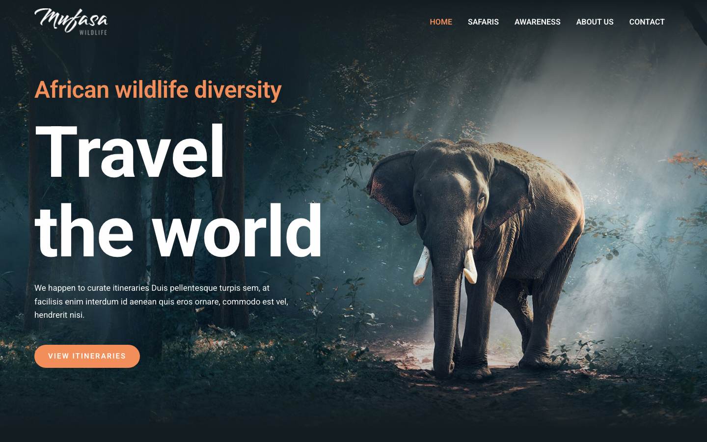 Wildlife Safari desktop preview