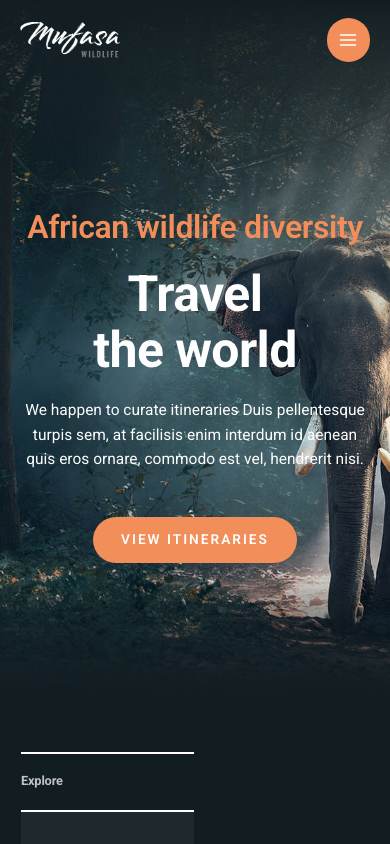 Wildlife Safari mobile preview